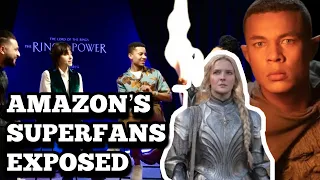 Amazon's Lord of the Rings "Superfans" EXPOSED For Fake Reaction