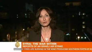 Live update: Syria 'confirms' Israeli airstrike