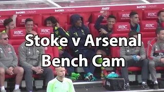 Stoke v Arsenal 1-4 - Bench Cam Alexis Sanchez