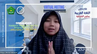 SOSIALISASI PROGRAM PENINGKATAN GURU BAHASA ARAB.