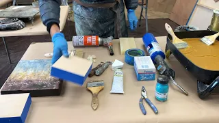 Encaustic Painting How-To: Tools and Materials