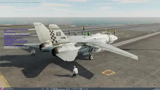 Full PvE Sortie, F-14A Tomcat, DCS Gameplay