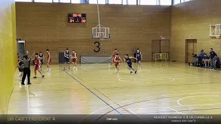 U16 CADET PREFERENT A  Bàsquet Manresa A & CB Cornellà A