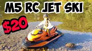 SMRC M5 rc jet ski for your 1/10 scale figures