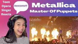 Teen Opera Singer Reacts To Metallica - Master Of Puppets