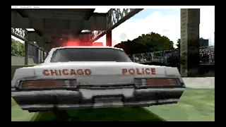 High speed chase of a 1970s car in Chicago in Driver 2 part 4
