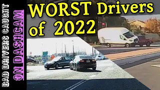 WORST DRIVERS of 2022 Compilation [Car Crashes, Stupid People and Road Rage] [Insane CRAZY Driving]