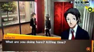 Persona 4 Golden - Adachi Social Link 1 (Jester Arcana)