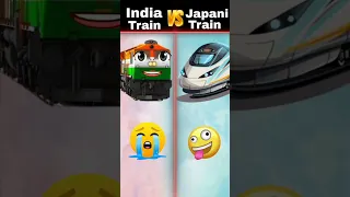 India Train vs Japani Train❓|   #shorts