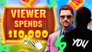 VIEWERS SPENDS MY BALANCE TOURNAMENT MAKES US SENSATIONAL MONEY! (MUST SEE)