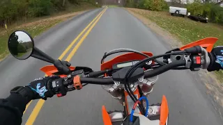 Ktm 500 GET ECU first impression