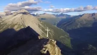 4k Stelvio ALPS Drone - Valdidentro SUNSET TREKKING - Monte Scale