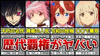 【衝撃】歴代の覇権アニメ勢揃いの円盤売上ランキングがガチでヤバすぎる…！？【おすすめアニメ】【アニメランキング】