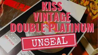 OPENING A KISS SEALED VINTAGE 'DOUBLE PLATINUM' VINYL