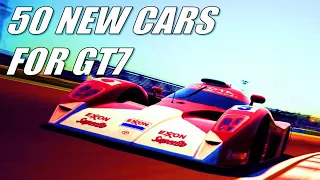 50 NEW CARS for Gran Turismo 7 (That I'd like to see added!)