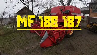 Комбайн Массей Фергюсон 186 | Евакуатор Мерседес Атего 1223 | Перше відео для каналу