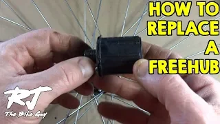 How To Replace A Freehub Body On A Bike Wheel