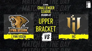 Lynn Vision vs. IHC - Map 4 [Overpass] - ESL Challenger League Season 43 - AP - Upper bracket
