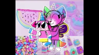 Unikitty and felicity cuz yes