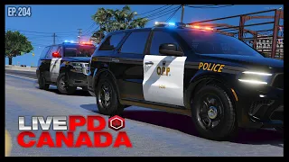 #FiveM #LivePD Canada Greater Ontario Roleplay | #OPP Officers Use Taser On Suicidal Man With A Gun!