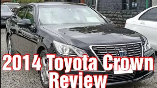 2014 Toyota Crown Review. Is it better than its German Competitors?