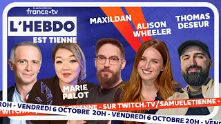 "L'Hebdo Est Tienne" N°41 - 07/10/2023 - Marie Palot, Alison Wheeler, Maxildan et Thomas Deseur