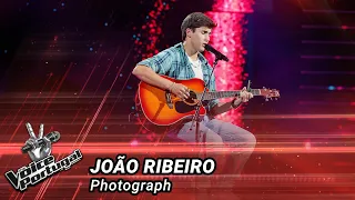João Ribeiro - "Photograph" | Blind Audition | The Voice Portugal