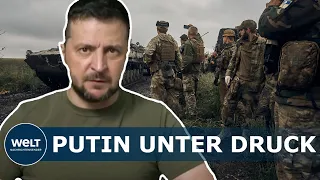 UKRAINE-KRIEG - Selenskyj: 6000 Quadratkilometer befreit - „Unsere Truppen bleiben in Bewegung“