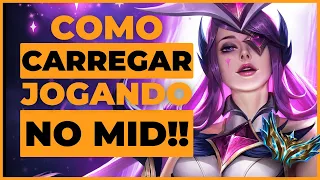 ✅COMO JOGAR NA MID LANER - MÉTODO FÁCIL PARA CARREGAR SUAS PARTIDAS EM 2024!!