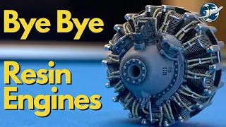 How to Paint 3D Printed Aircraft Engines