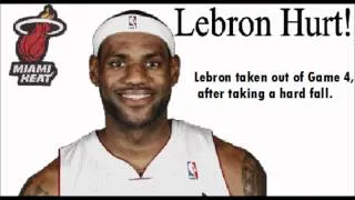 Lebron James Hurt in Game 4