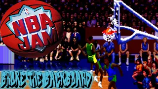 Smashing Backboards - NBA Jam   #nbajam #viral #viralvideo #nostalgia