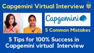 Capgemini : How to Start Interview Preparation | 100% selection, If you follow this 5 points