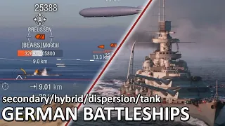 How Do You Build Your German Battleships? - World of Warships