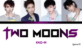 EXO-M (엑소엠 ) - 'Two Moons (双月之夜)' Lyrics (Color Coded_Chinese_PinYin_Eng)