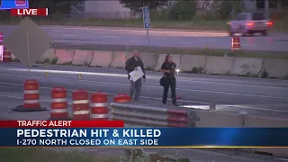 Pedestrian struck, killed along I-270N near Gahanna