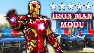 GTA 5 İRONMAN MODU🔥GTA 5 İRON MAN MODU GTA 5 MODS🔥DÜNYANIN EN GÜÇLÜ PRO IRON MANI OLDUM