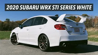 2020 Subaru WRX STI Series White In-Depth Review - Limited Edition Fun