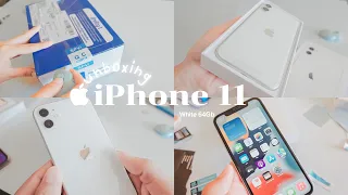 Unboxing iPhone 11 เครื่องที่ 2 & ติดฟิล์มหน้า-หลัง เลนส์ครอบกล้อง | GUNTAPAT