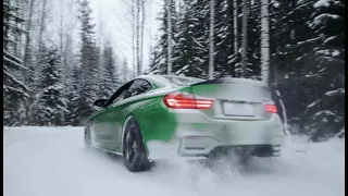 800HP BMW M4 in SNOW! 4K