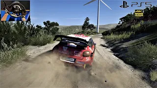 WRC 10 PS5 | Very Fast Stage Time in Séb Loeb's Citroën C3 | Thrustmaster T-GT II