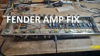 Fender Pro Amp Repair