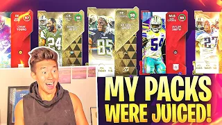 My Madden Packs Were JUICED.. Like SUPER JUICED!