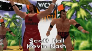 The Outsiders entrance WCW 96 (Theme Fix) - WCW / nWo Revenge (Nintendo 64)