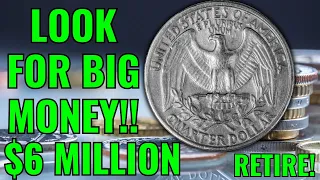 TOP 5 ULTRA WASHINGTON QURTER DOLLAR COINS! WORTH MILLION OF DOLLARS