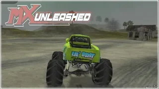 MX Unleashed Freestyle Career Mode Xbox One Gameplay Walkthrough Part 2 - Driving a Monster Truck!