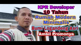 Rumah Modern Minimalis Bumi Logandeng Asri dekat Pusat Kota Wonosari