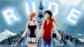 LUFFY & NAMI - RUDE [AMV]