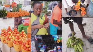 Market Vlog || Current Cost of Food Stuffs In Nigeria