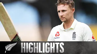 Root Masterclass in Hamilton | HIGHLIGHTS | 2nd Test, Day 4 - BLACKCAPS v England, 2019